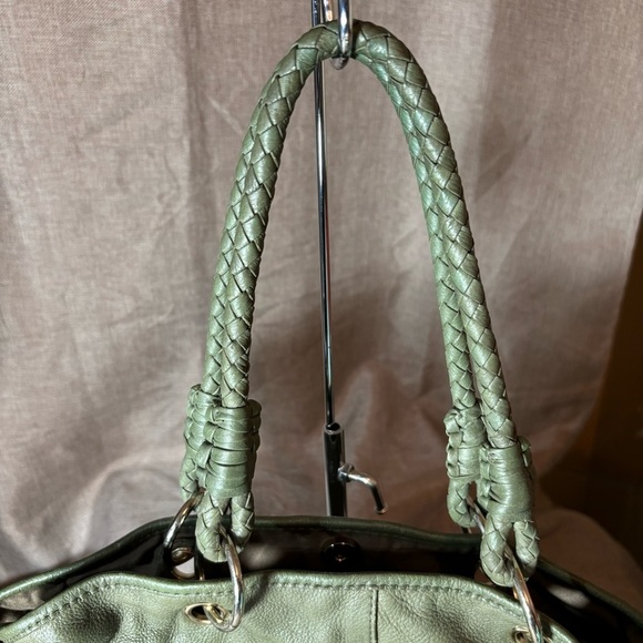 Elliott Lucca Leather w/ Woven Double Handles - Picture 4 of 15